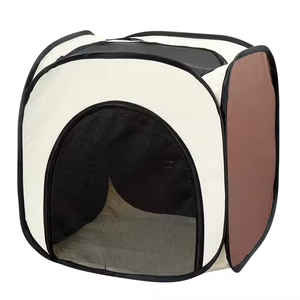 Woof chat Cage intérieur parc chaton maison grande taille chats transporteur voiture voyage Portable chenil douche extérieure boîte de séchage - Product Image 1