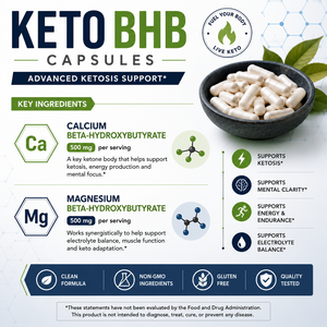 Cápsulas Durlevel <span class=keywords><strong>KETO</strong></span> BHB, Sin GMO, Certificadas Veganas, Desarrollo de Fórmula OEM ODM y Soluciones de Empaque, Calcio - Product Image 2