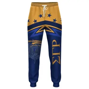 Custom Original Sigma Gamma Rho Jogger Pant Womens Casual Ligero Atlético Leggings Tapered Lounge Pants para entrenamiento Running