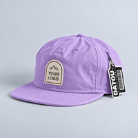 Casquette de baseball personnalisée Couronne d'épines avec logo brodé, sportive, respirante, imperméable, pour sports de plein air, effet vieilli, non structurée