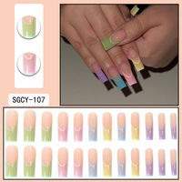 Gros Mode Personnalisable Beau Faux Ongles Patch Femmes Ongles Artificiels De Haute Qualité Produit Best-seller