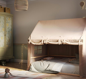 <span class=keywords><strong>Lit</strong></span> de maison Montessori pour tout-petits Berceaux pour enfants en forme de <span class=keywords><strong>tipi</strong></span> pour jouer et dormir - Product Image 4