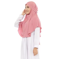 Couvre-tête islamique 2024 pour femmes, khimar hijab musulman, abaya islamique arabe du Moyen-Orient, jilbab khimar hijabs