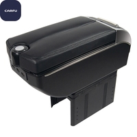 Accessoires de voiture ABS, 7 ports USB, accoudoir universel de luxe, boîte de console de voiture