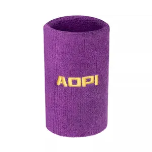 AOPI Sports Sweat Absorbing Wrist Guard Colored Athletic Cotton Absorbent Sweat Tennis Wrist Bands Sports Wristband