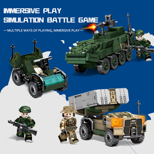 Sembo 2900-2903 giocattolo modello militare 658 pz Kit di mattoni per guerra Patriot Missile sopravvivenza costruzione di giocattoli di montaggio - Product Image 4