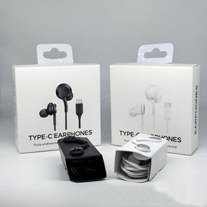 Écouteurs intra-auriculaires filaires compatibles <span class=keywords><strong>AKG</strong></span> pour Samsung NOTE10, décodage numérique TYPE-C, contrôle des appels, musique universelle Android pour tous - Product Image 3