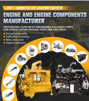 Pièce d'excavatrice : Ensemble moteur diesel complet 3126, 3304, 3406, 3408, 3412, 3508, 3512, 3306, 3204, 3208, 3116, 3066