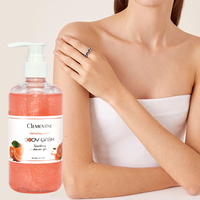 Gel Douche Éclaircissant et Nettoyant en Profondeur aux Agrumes Rafraîchissants Marque Blanche OEM 300ml