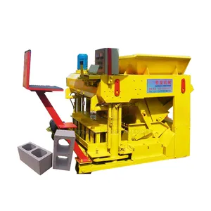 Wall Building Blocks Automatic Moving Hollow Block Making Machine Brick Laying Machines for Housing Industries