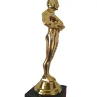 Plastik metal Oscar Film festivali ödülleri kupa