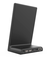 Tableta Android de 10 Pulgadas con Pantalla Táctil Capacitiva, Forma de L, Red WIFI, Bluetooth, RJ45, para Pedidos en Restaurantes, Pantalla POS