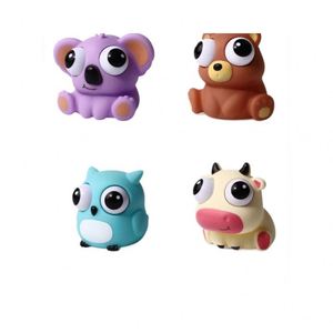 Juguete Sensorial Antiestrés de Animales con Ojos Saltones, Adorno para Apretar y Aliviar el Estrés para Niños y Adultos, Recuerdo de Fiesta de Pascua y Decoración para Cestas - Product Image 4