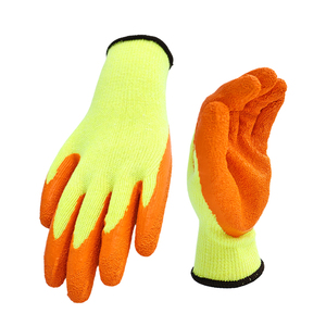 Hot bán cao su <span class=keywords><strong>latex</strong></span> chống trượt làm vườn công nghiệp xây dựng an toàn làm việc <span class=keywords><strong>Latex</strong></span> nếp nhăn găng tay tráng - Product Image 2