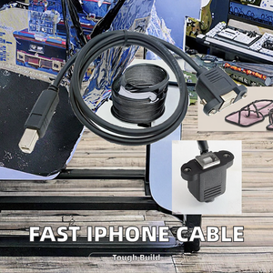 Vente en gros Premium 3Ft 6Ft 2.1A câble de données de <span class=keywords><strong>chargeur</strong></span> USB rapide 1m de charge pour <span class=keywords><strong>iPhone</strong></span> 6/<span class=keywords><strong>6s</strong></span>/7/7s/8/8s/X/XS/XR/11/12/13 pour ordinateur - Product Image 3