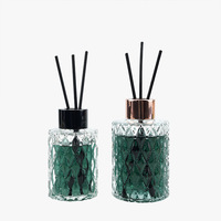Bouteilles diffuseurs d'arômes en verre fournies par le fabricant, impression sérigraphique, pulvérisation, bronzage pour hôtels, salles de bain, chambres à coucher