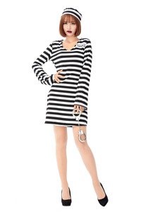 Disfraces Personalizados para <span class=keywords><strong>Mujer</strong></span>, <span class=keywords><strong>Disfraz</strong></span> Sexy de <span class=keywords><strong>Prisionera</strong></span> - Product Image 3