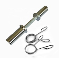 Barre d'haltérophilie en acier standard de dynamophilie barre d'haltérophilie en tailles de 10kg et 20kg Options de couleur disponibles