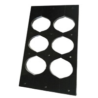 צינורות מפרידי/פלסטיק צינור מרווחי/HDPE בלוק spacer - Product Image 4
