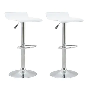 New Arrivals Fashion Trends Beautifully Pvc Seat Plastic Bar Chair Kitchen Counter Stool