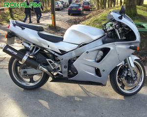 ZX 6R cuerpo Kit de carenado para <span class=keywords><strong>Kawasaki</strong></span> <span class=keywords><strong>Ninja</strong></span> <span class=keywords><strong>ZX6R</strong></span> 1994, 1995, 1996, <span class=keywords><strong>1997</strong></span> ZX-6R de carrocería de moto carenados - Product Image 1