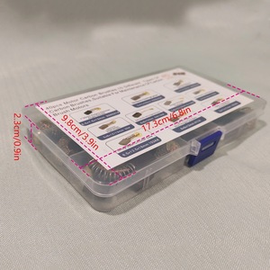 40 cepillos de carbón para motor, 10 tipos, para amoladora angular, taladro percutor, kit de mantenimiento - Product Image 4