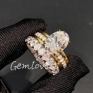 Bague en or 18 carats de créateur avec diamants de laboratoire certifiés GIA Cadeau d'anniversaire recommandé - Product Image 1