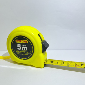 Oxfdrd <b>Measuring</b> <b>Tape</b> 5m Metric Self Winding Push Button Lock Building Construction Use - Product Image 2