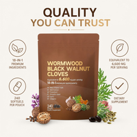 Complément Herbal à l'Armoise, Noyer Noir et Clou de Girofle – OEM, ODM, Marque Privée, Personnalisation en Petites Séries