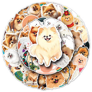 HOYO 300 pegatinas de perros, calcomanías de vinilo impermeables de cachorros, perros de raza pura, para monopatín, maletas, guitarra - Product Image 5