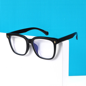 Gafas transparentes para ordenador, montura para mujer y hombre, gafas cuadradas antiluz azul, gafas opacas, gafas ópticas - Product Image 2
