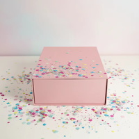 Boîte Rigide à Surface Mate pour Emballage Cadeau, Célébration Festive, Adorable, Réutilisable, Personnalisable, Légère, Contenant