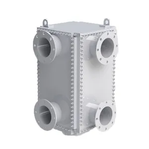 Compabloc welded heat exchanger