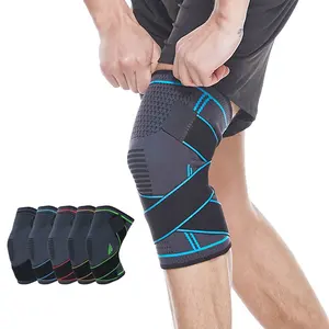 Manicotto di compressione del ginocchio per sollevamento pesi con ginocchiera sportiva di alta qualità Oem accolto favorevolmente