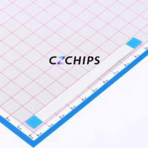 FFC0.5A-14P-100-4-8 FFC Cable (Flexible Flat Cable) P=0.5mm Connector 14P 0.5mm Non-Inverting 10cm - Product Image 2