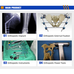 Periosteum Dissector kepala bulat, implan ortopedi fiksasi eksternal periostim Dissector - Product Image 6