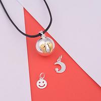 Collier Bola de grossesse sonore en argent sterling avec zircon pour maman, bijou musical pour femme enceinte, cadeau