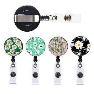 ชุดป้าย Id ตัวยึดบัตรเดซี่65ซม.,ทำจากพีวีซีแบบยืดหดได้มีที่ใส่บัตรประชาชนสายคล้อง - Product Image 2