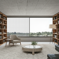 BOCHARM Fenêtres coulissantes horizontales en acier inoxydable avec écran en verre, en alliage d'aluminium, modernes et insonorisées pour hôtel, salon et cuisine