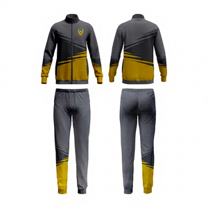 Men Jogging Tracksuit Set Sportswear for Training Heat-Transfer Printed Blank with Custom Design Winter Streetwear for Men Women - Product Image 1