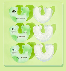 Venta al por mayor portátil alineador remojo limpiador 30ml menta sabor té antibacteriano sin <span class=keywords><strong>alcohol</strong></span> caja de limpieza <span class=keywords><strong>para</strong></span> blanquear bandeja - Product Image 4