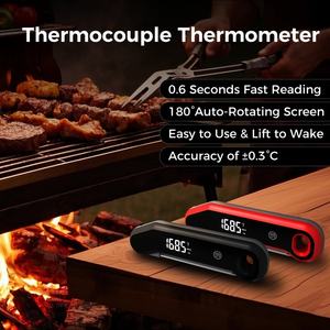 Neues IP67 wasserdichtes 0,6 Sekunden schnelles Sofort lesen Thermo element Lebensmittel grill Grill Raucher Kochen BBQ Digitales Fleisch <span class=keywords><strong>thermometer</strong></span> - Product Image 2