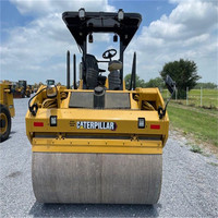 Rouleau compresseur routier Caterpillar Cat CB64 d'occasion à vendre, rouleau compresseur vibratoire à double tambour Cat CB64 d'occasion à vendre