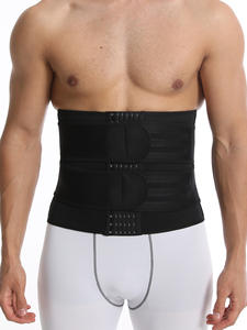 Ceinture abdominale double pour homme, gaine de taille, veste de sport pour le fitness, gaine de mise en forme, ceinture abdominale double pour brûler les graisses - Product Image 3