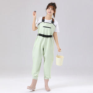 Vadeador <span class=keywords><strong>de</strong></span> pesca con mosca para <span class=keywords><strong>mujer</strong></span>, ligero, impermeable, 100%, Vadeador <span class=keywords><strong>de</strong></span> pecho <span class=keywords><strong>de</strong></span> PVC para <span class=keywords><strong>mujer</strong></span> con pantalón <span class=keywords><strong>de</strong></span> bota, <span class=keywords><strong>botas</strong></span> <span class=keywords><strong>de</strong></span> Color personalizadas - Product Image 4