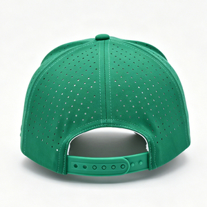 Green Philly City Logo Baseball Hat, <b>Quick</b> <b>Dry</b> Perforated Sports <b>Cap</b> with Rope Detail, Casual Streetwear Outdoor Hat - Product Image 6