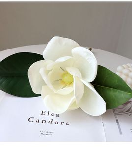 Fleur artificielle de magnolia haut de gamme faite à la main, toucher réel et respectueuse de l'environnement, pour la Saint-Valentin – Produit phare - Product Image 2