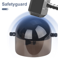Casco de Protección Solar con Aislamiento Térmico Acrílico, Lentes Extendidas Impermeables, Visera con Protección UV para Soporte de Teléfono para Bicicleta