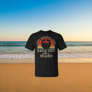 Juste un autre homme chauve sexy avec une barbe - T-shirt - Product Image 3