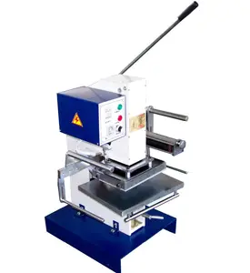 TJ-30 or argent feuille logo manuel gaufré machine pour papier A4